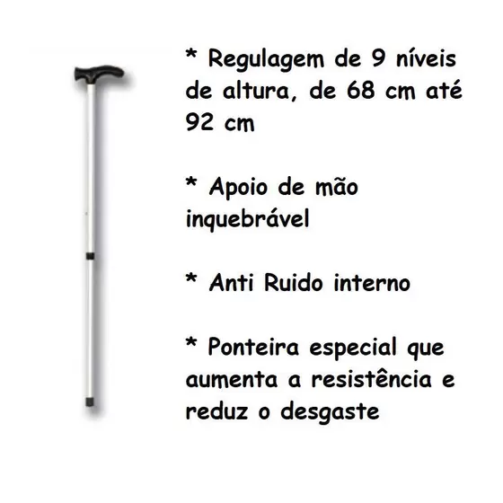 BENGALA METAL SIMPLES